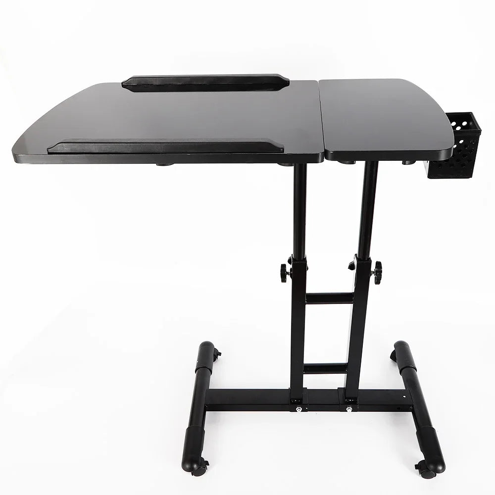 Portable Tattoo Workstation with Adjustable Table Dual Surface Design Iron and High-Density Board Impact-Resistant
