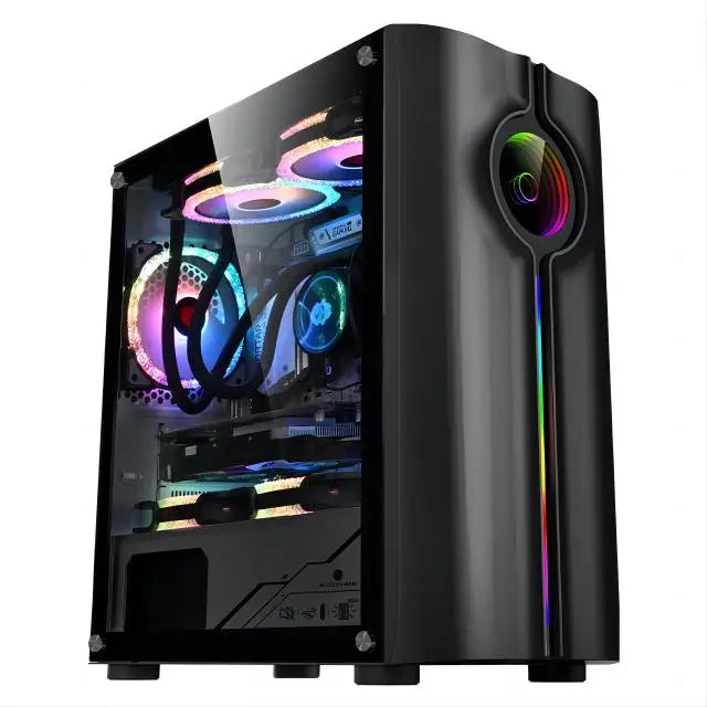 Cheap Full Gaming Pc Custom Computer Set Equipment Desktops Prebuilt Wholesale Build Desktop Gamer Pc