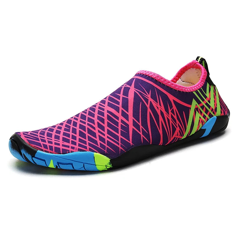 Quick-Drying Summer Water Shoes Unisex Seaside Beach Sock Barefoot Sneakers Men Swimming Upstream Sports Diving Aqua Shoes Women