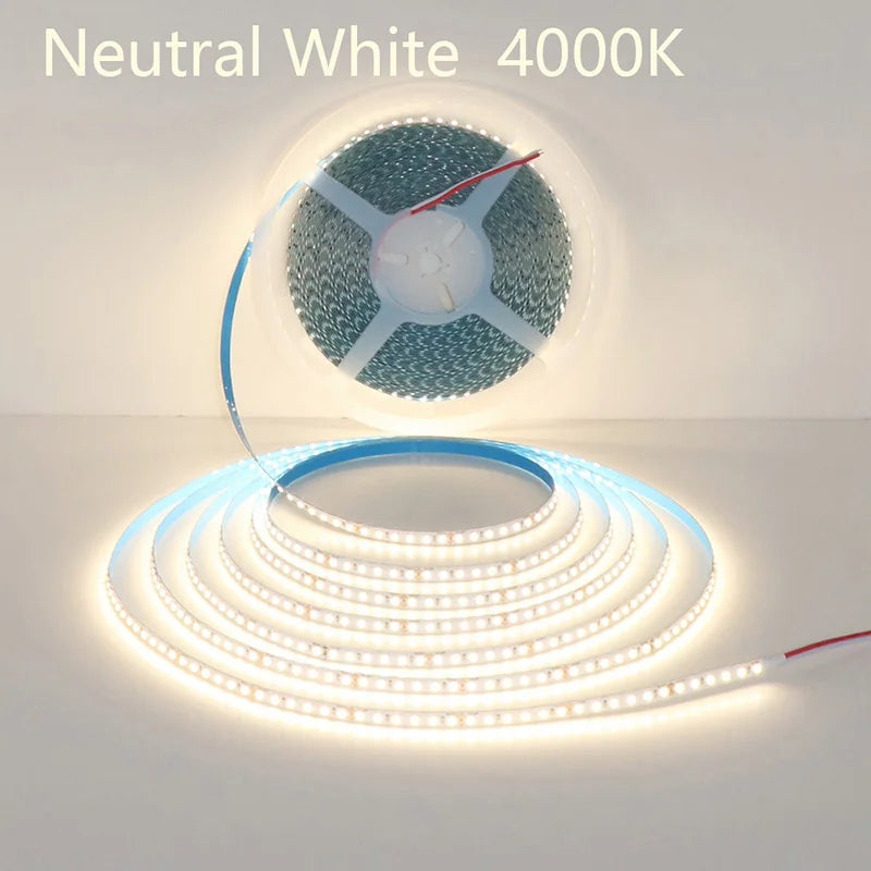 Tira LED dengsum DC24V | 120LEDs/m | Flexible y Cortable | 5m a 20m | 3000K/4000K/6500K | Sala - Firu Total Sales