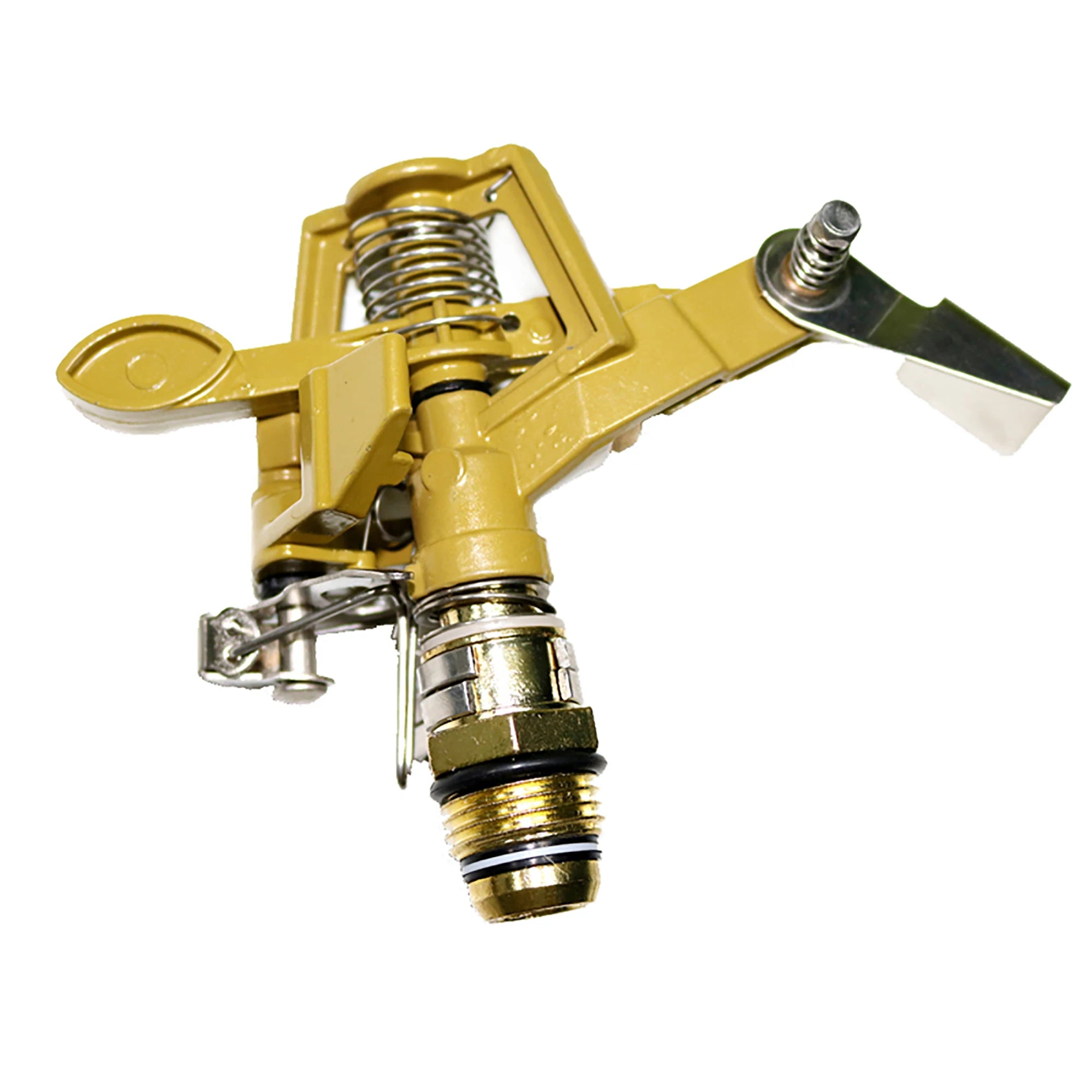 1/2"Male Thread Rotating Rocker Sprinkler Adjustable Impact Sprinkler Lawn Garden Park Orchard Field  Irrigation Watering Nozzle
