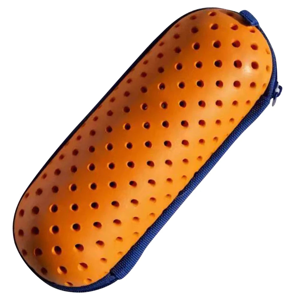 Swim Goggle Case Goggles Protective Case with Clip & Drain Holes Zipper Eyeglasses Case Portable Breathable for Outdoor Swimming