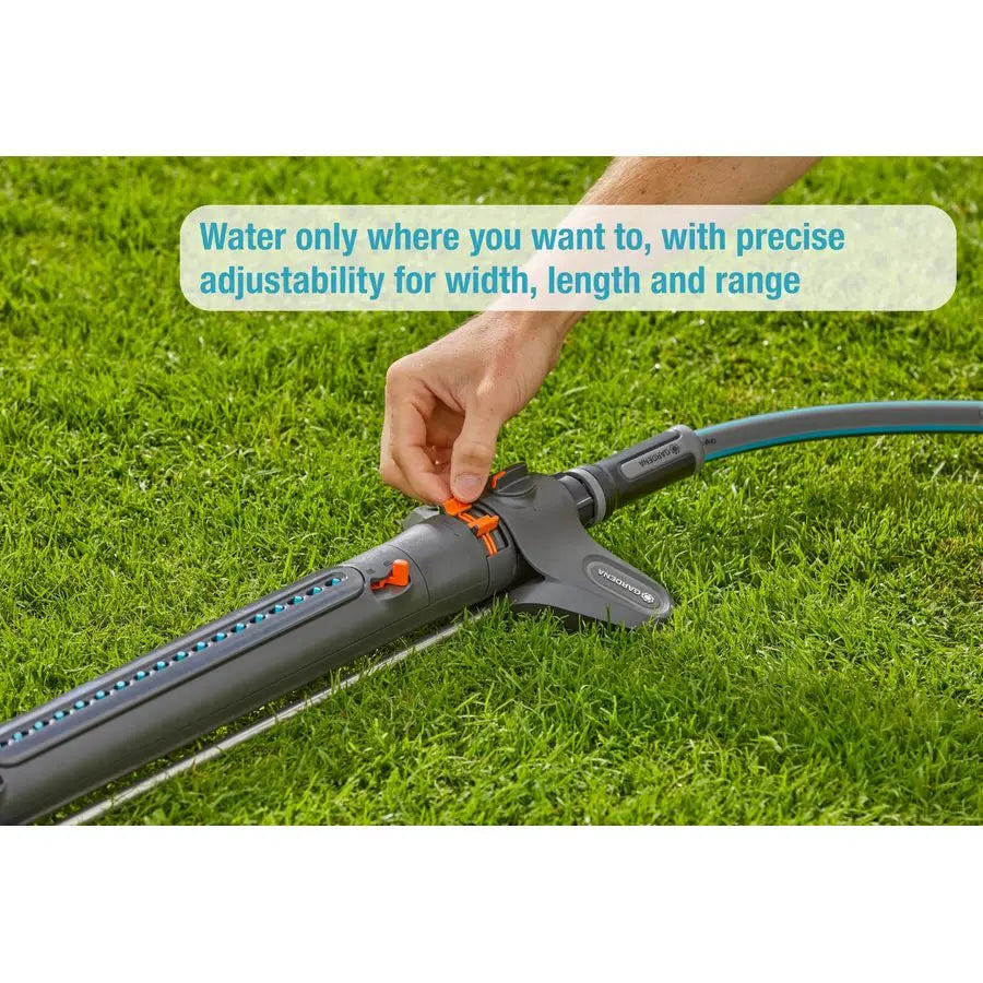 20570 Up to 3800 sq ft AquaZoom Adjustable Oscillating Yard Sprinkler, for Watering Large Area Lawn and Garden. Aquazoom Outdoor