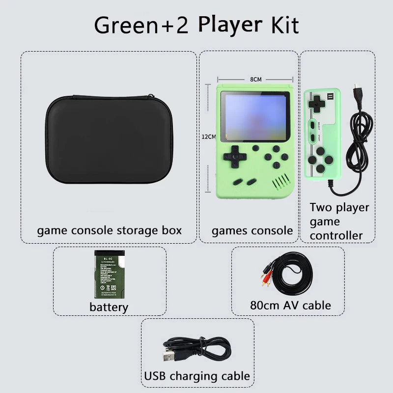 Consola Arcade Retro ONETOMAX 5 Pulgadas | 500+ Juegos Clásicos | Game Boy Emulador | TV - Firu Total Sales