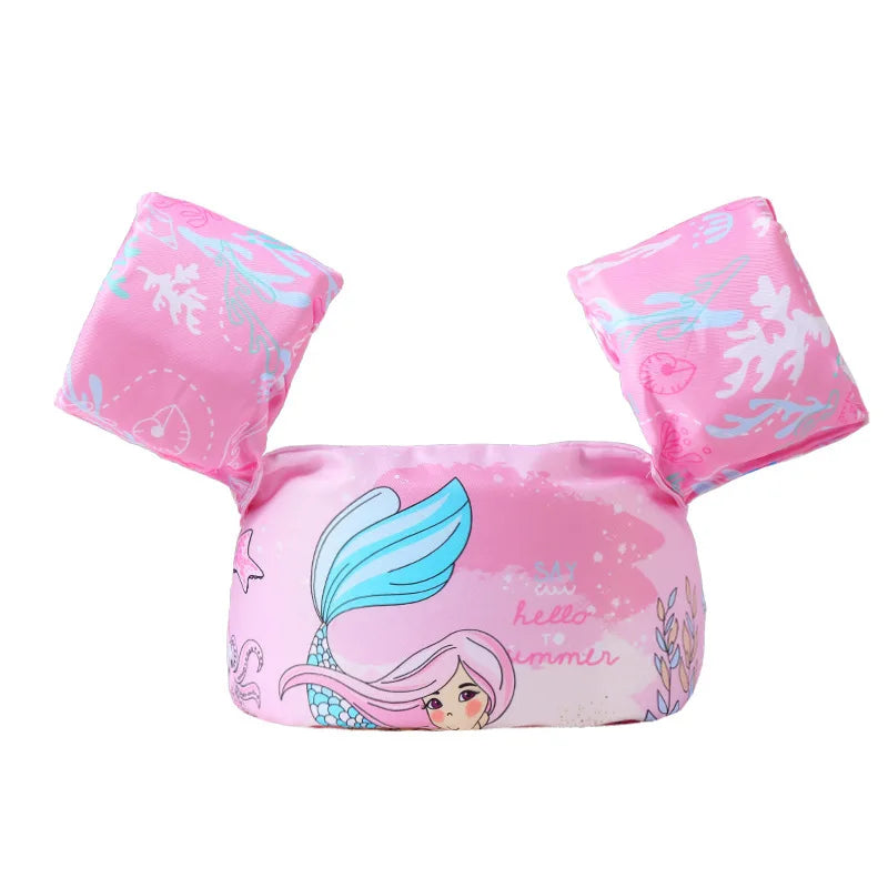 Baby Float Arm Sleeve Floating Ring Safe  Buoyancy Vest Kid Swimming Equipment Armbands Swim Foam Pool Toys Life Vest