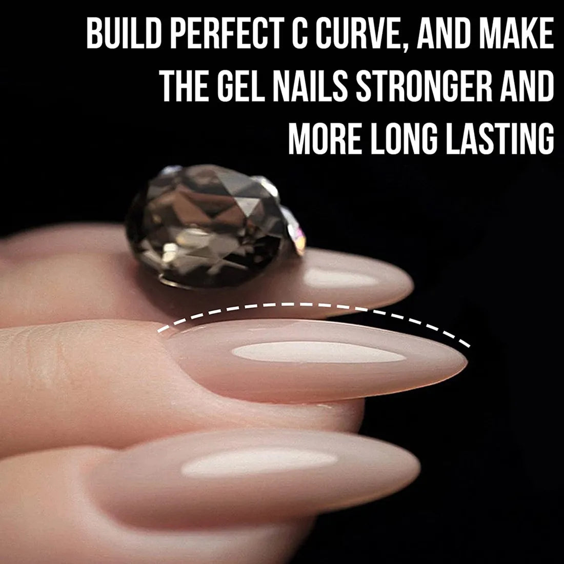 Makartt 5-in-1 Builder Gels Nail Gel Extension Nail Strengthen & Nail Repair Base Coat Nail Polish Soak Off  UV/LED Lamp Needed