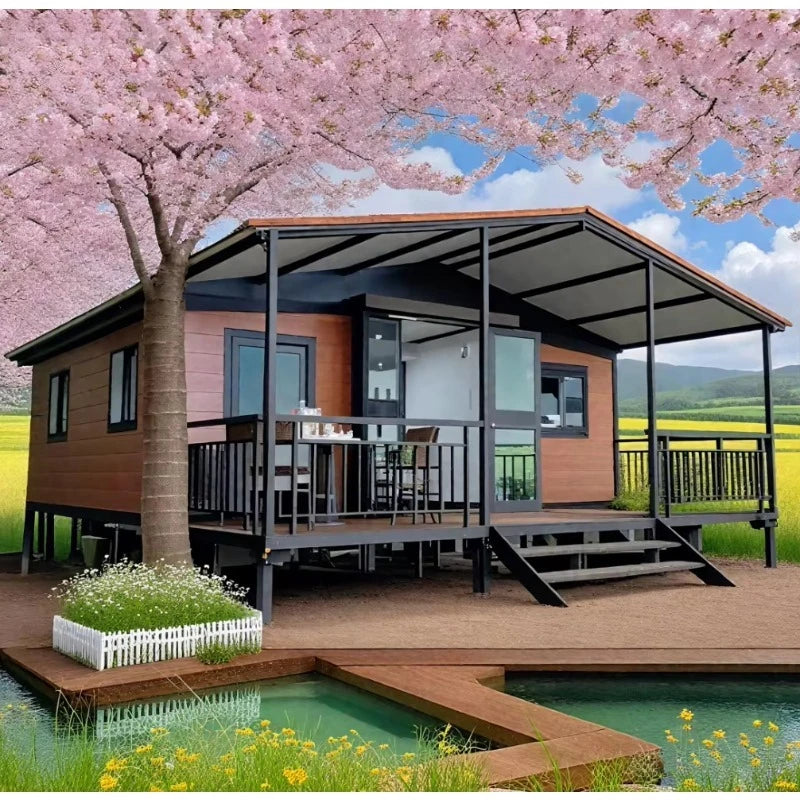 20ft 40ft Prefab Mobile Container Home Folding Expandable Container House Casas Prefabricada Sofas Chairs Living Bedroom Decor