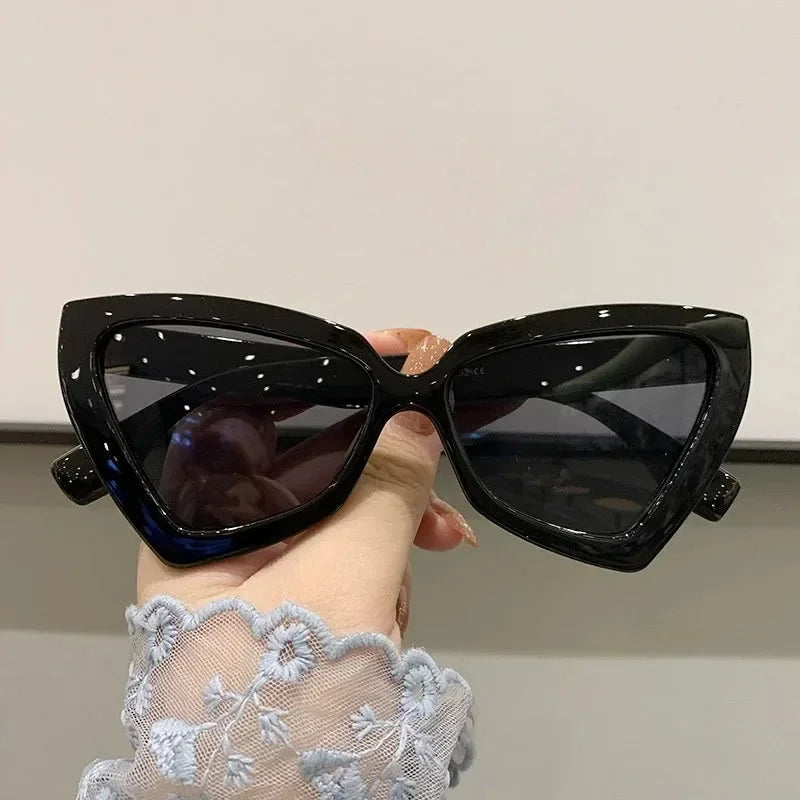 New Fashion Cat Eye Sunglasses Female Luxury Brand Designer Sun Glasses for Women Travelling Sun Shades Glasse y2k Gafas De Sol