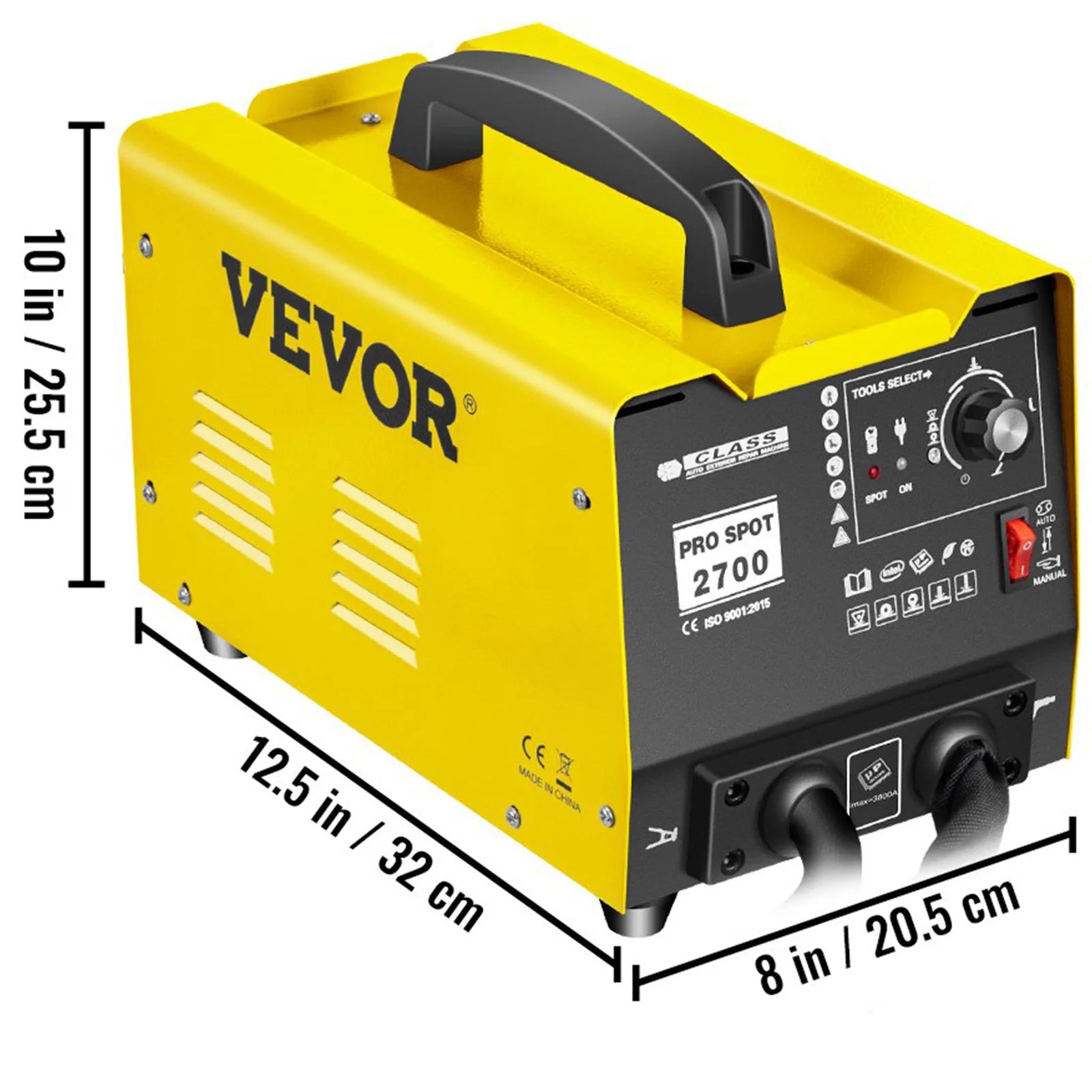 VEVOR Spot Welder Spotter 3500A Spot Welding Repair Machine GYSpot 2700 Dent Repair Machine Vehicle Panel Spot Puller