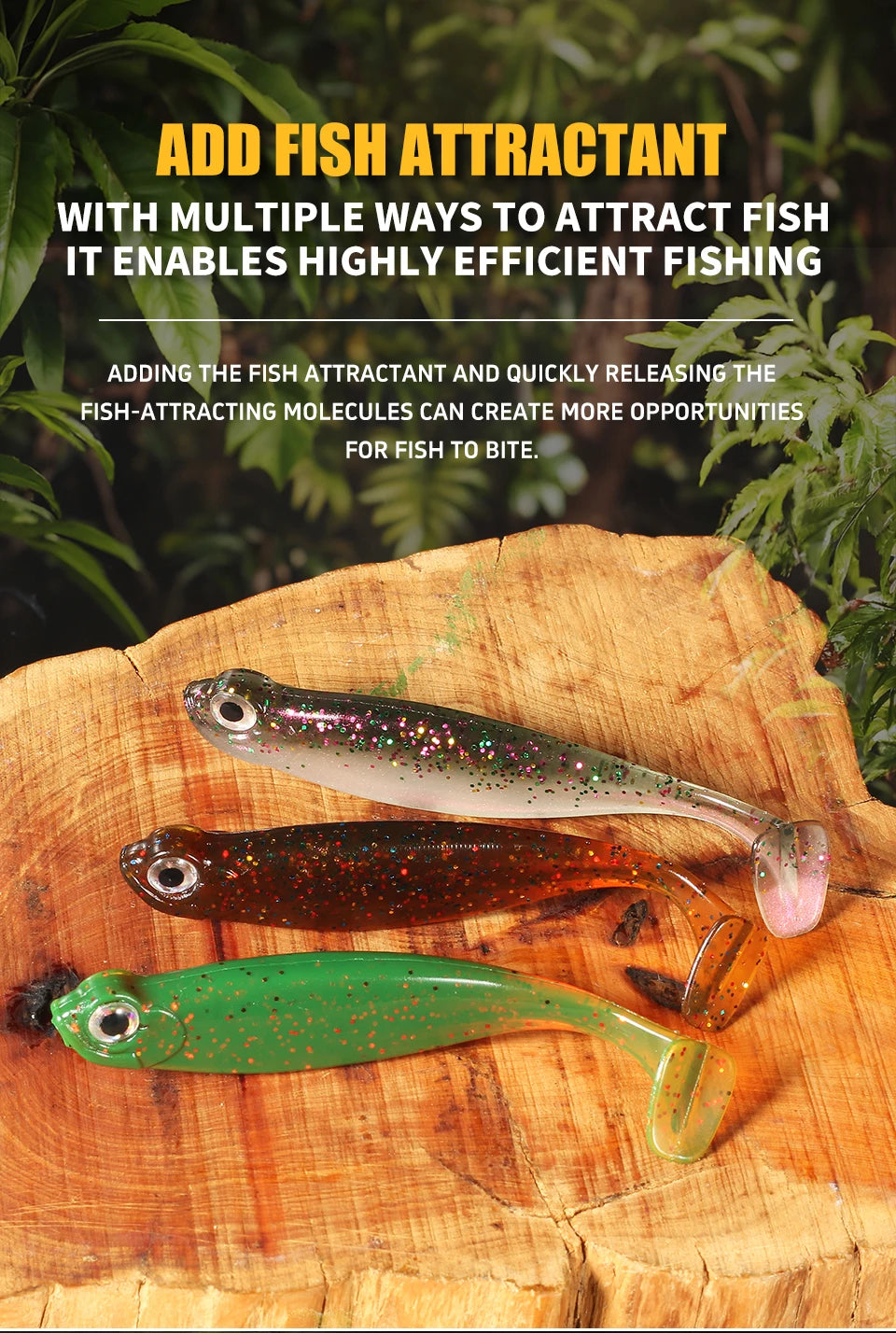 Supercontinent Shad Cola-T Silicona | 5cm/7cm | Swimbait Wobbler | Pesca Mar, Lago y Río - Firu Total Sales