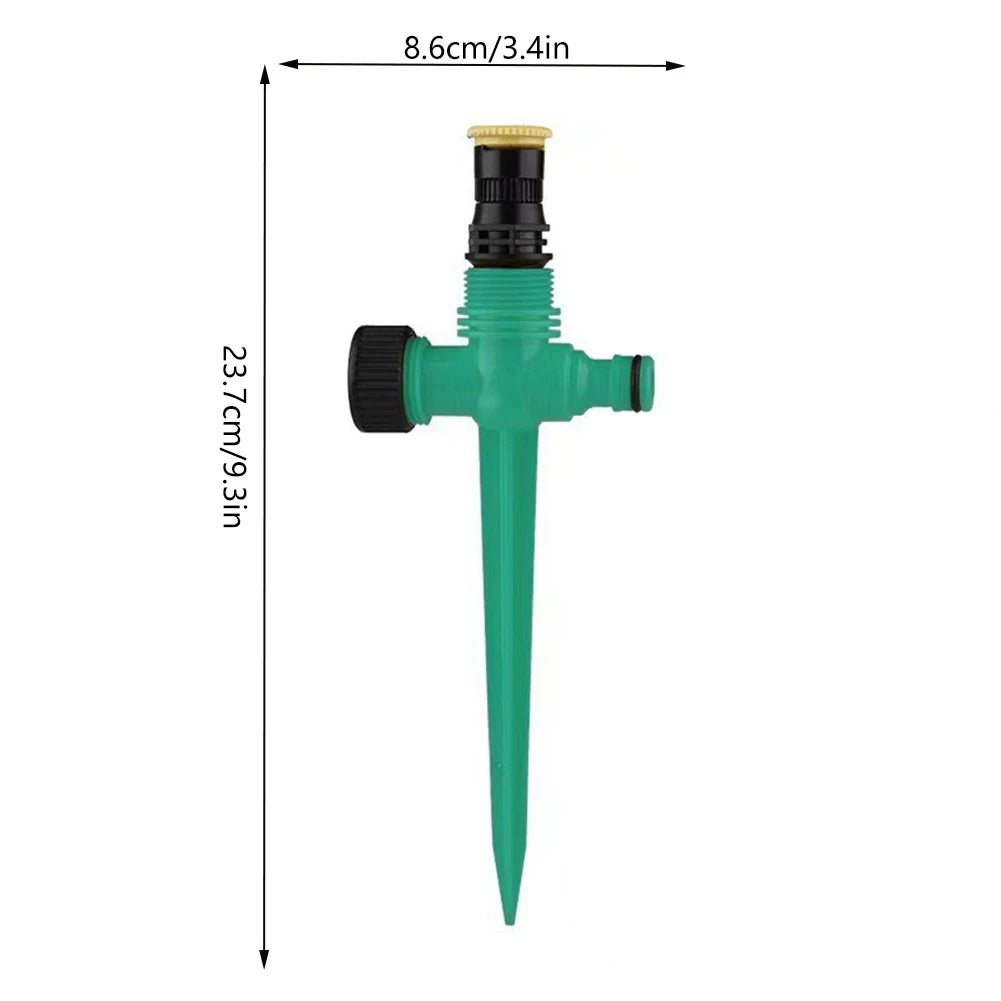 Outdoor Misting Cooling System Adjustable Rotating Watering Sprayer Garden Metal Irrigation Sprinkler Watering Irrigation Tool