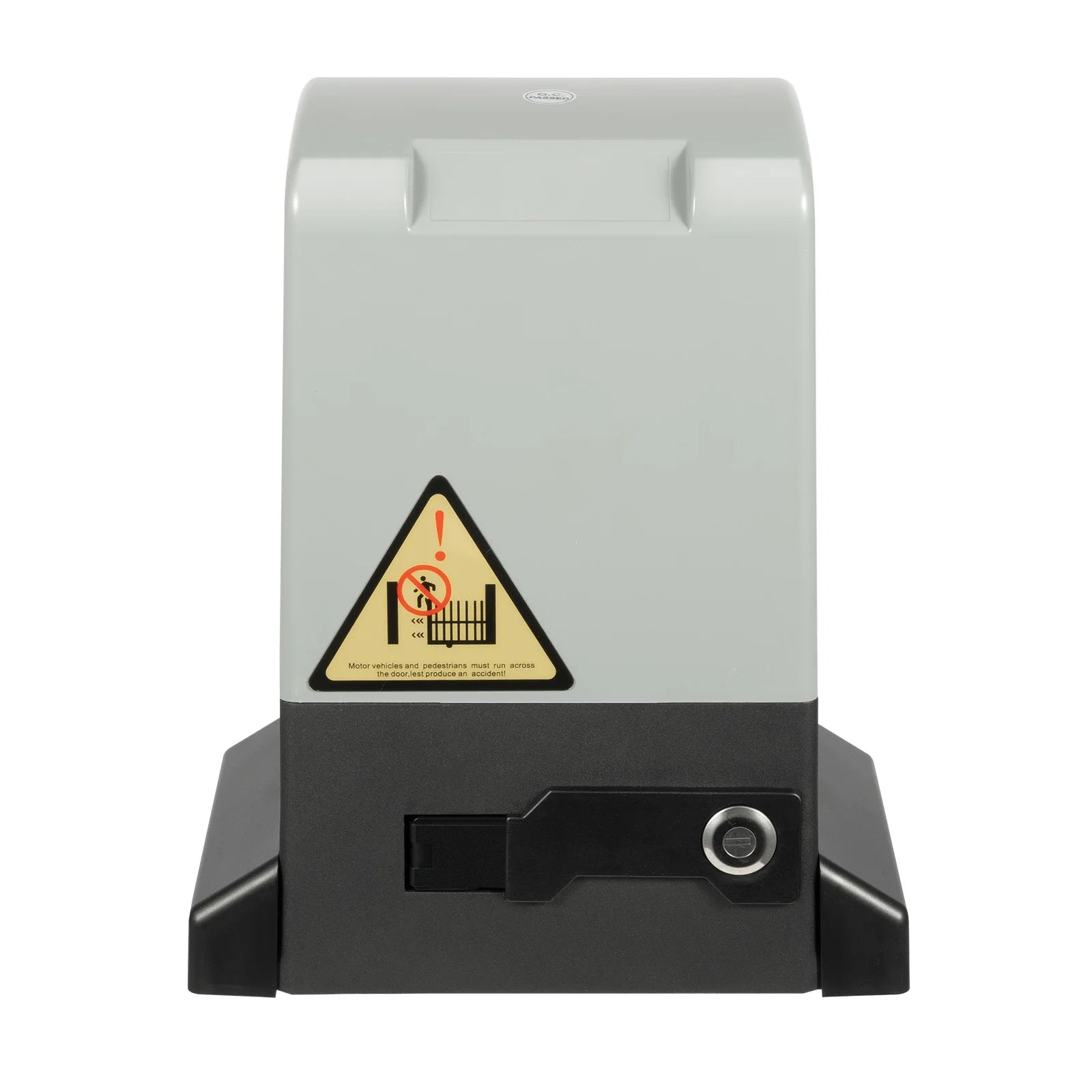 370W 220V Automatic Door Opener Motor Remote Control Door Gear Strip Sliding Gate Drive with 6pcs Gear Racks Security Tool