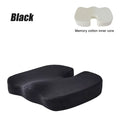 U-Shaped Memory Foam Seat Cushion, Orthopedic Pillow for Office Chair, Car, Travel, Hip & Back Support