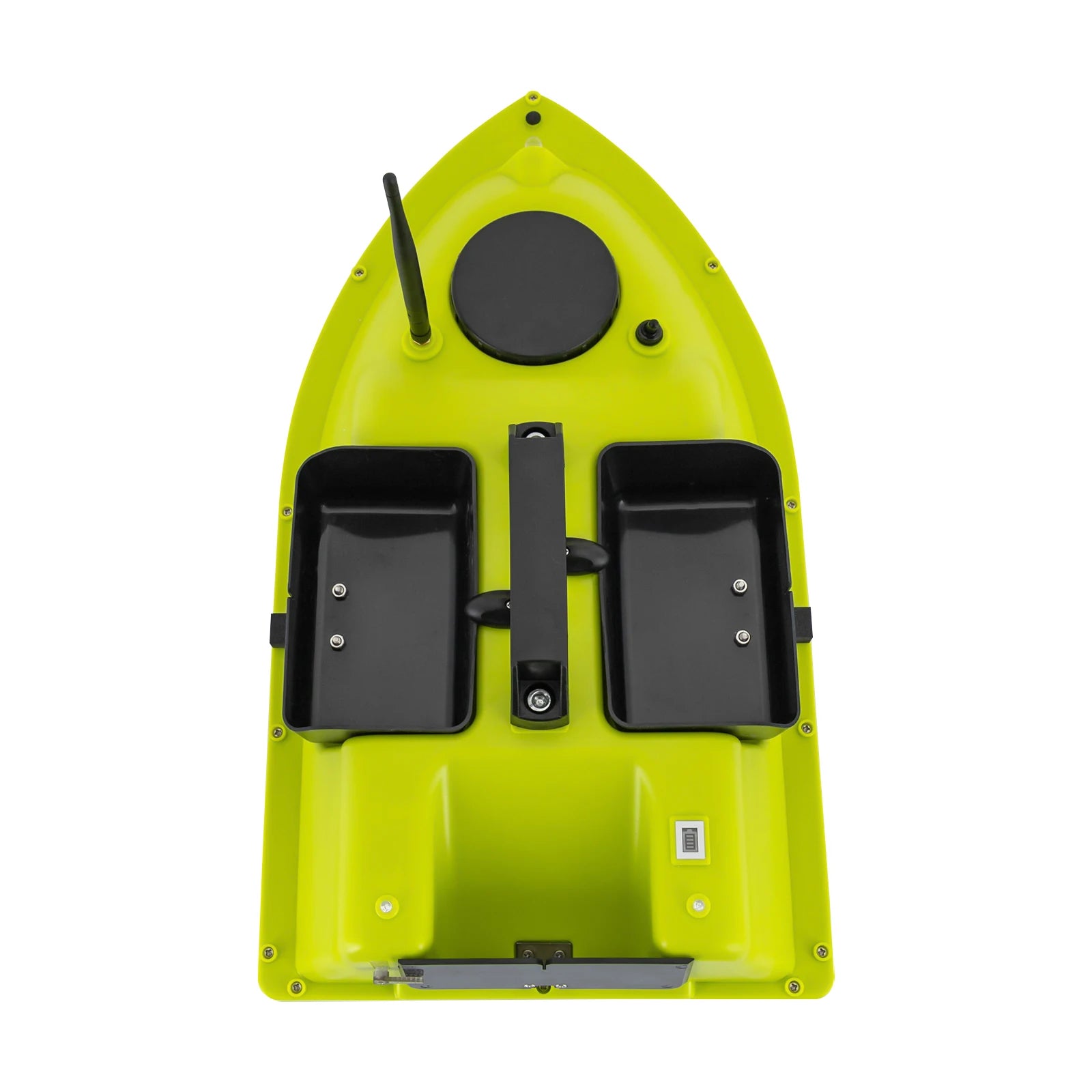 Rechargeable GPS Fishing Bait Boat with 2 Batteries 16 Positioning Points 2kg Load Bait Boat