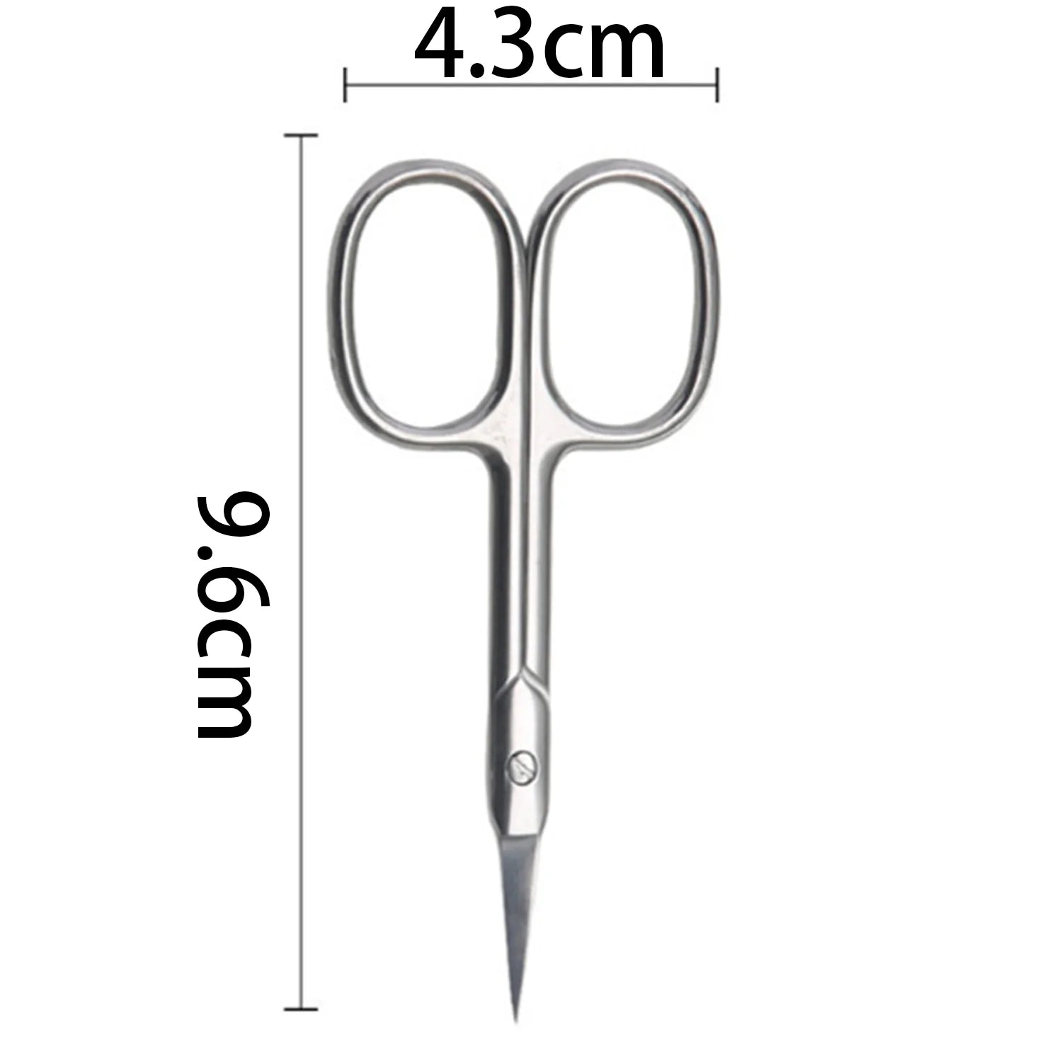 Tijeras Rusas de Manicure para Cutículas | Punta Curva | Acero Inoxidable | 1-8pcs ✂️ - Firu Total Sales