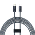 Baseus Cable USB-C 20W PD 3A | Trenzado | 0.5m/1m/2m | iPhone 14/13/12/11 Pro Max, iPad y MacBook