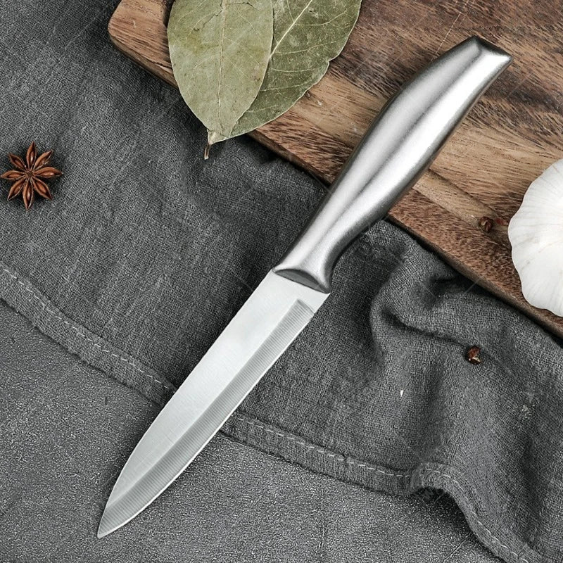 WXCOO Stainless Steel Kitchen Fruit Paring Knife Chef Butcher Knife Meat Cleaver Utility Fruit Peeler Kitchen Accessories