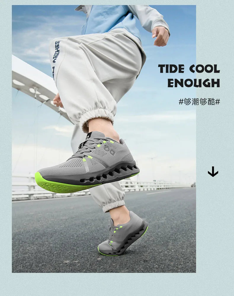 Tenis Hombre Running Maratón | Air Cushion | Transpirable | Ligero | Antideslizante | Outdoor