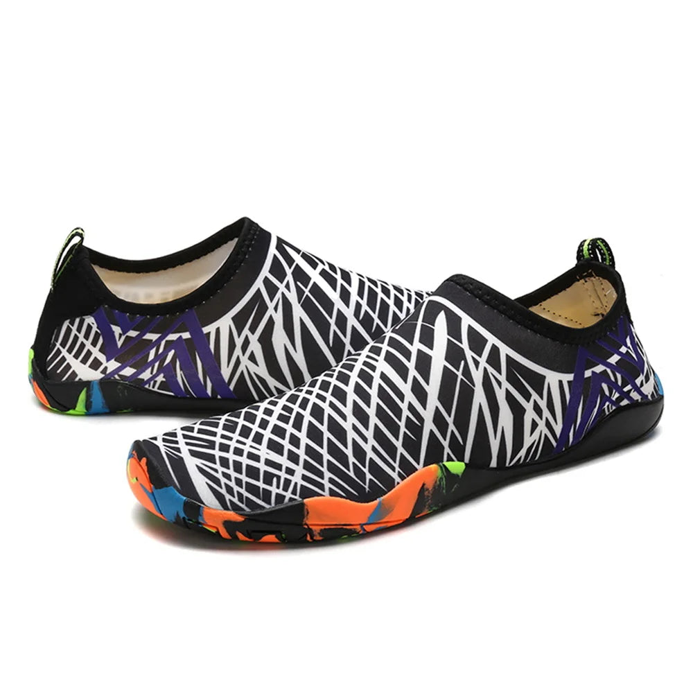 Quick-Drying Summer Water Shoes Unisex Seaside Beach Sock Barefoot Sneakers Men Swimming Upstream Sports Diving Aqua Shoes Women
