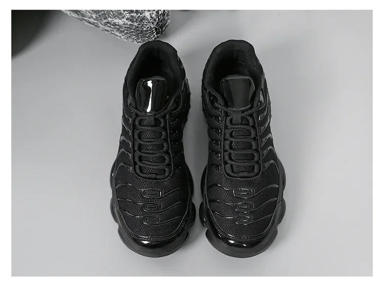 Tenis Hombre Deportivos Ligeros | Dad Shoes | Casual Running | Suela Gruesa | Sin Cordones | Bicolor