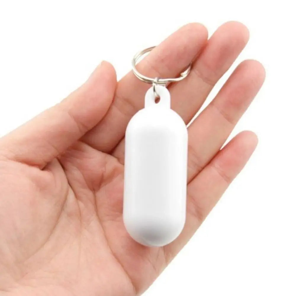 New Plastic Boat Kayak Floating Keyring 7 Colors Replacement Marine Sailing Boat Float Keychain Boat Accessory Floating Keychain