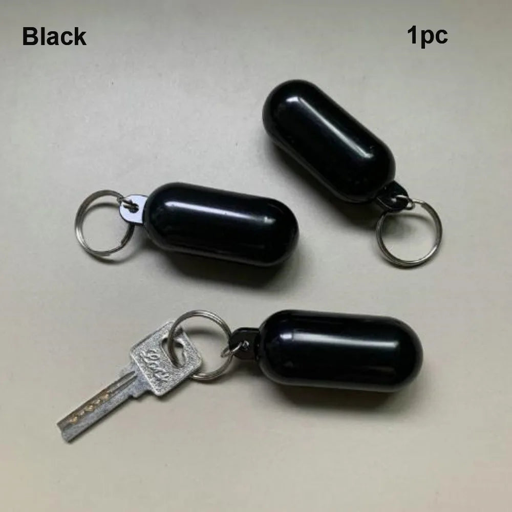 New Plastic Boat Kayak Floating Keyring 7 Colors Replacement Marine Sailing Boat Float Keychain Boat Accessory Floating Keychain