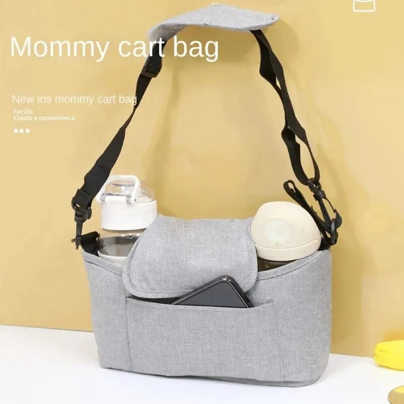 Bolsa Organizadora para Cochecito | Gran Capacidad | Portabiberones y Accesorios Bebé