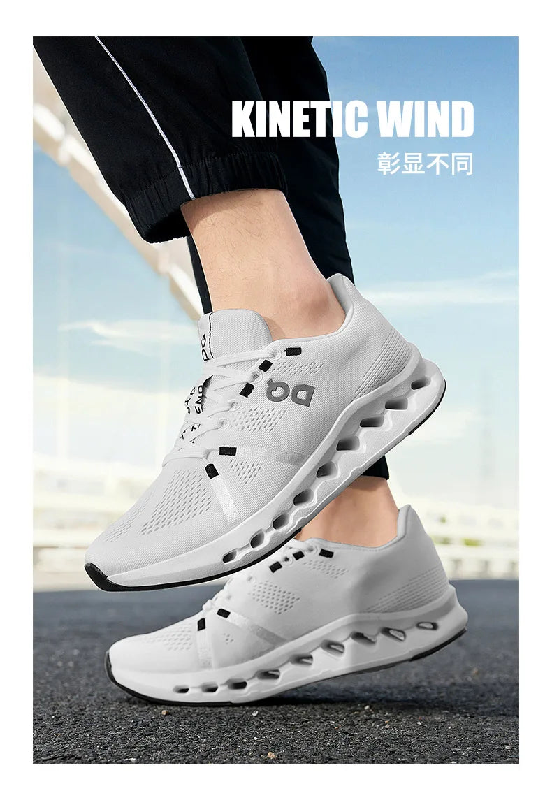 Tenis Hombre Running Maratón | Air Cushion | Transpirable | Ligero | Antideslizante | Outdoor