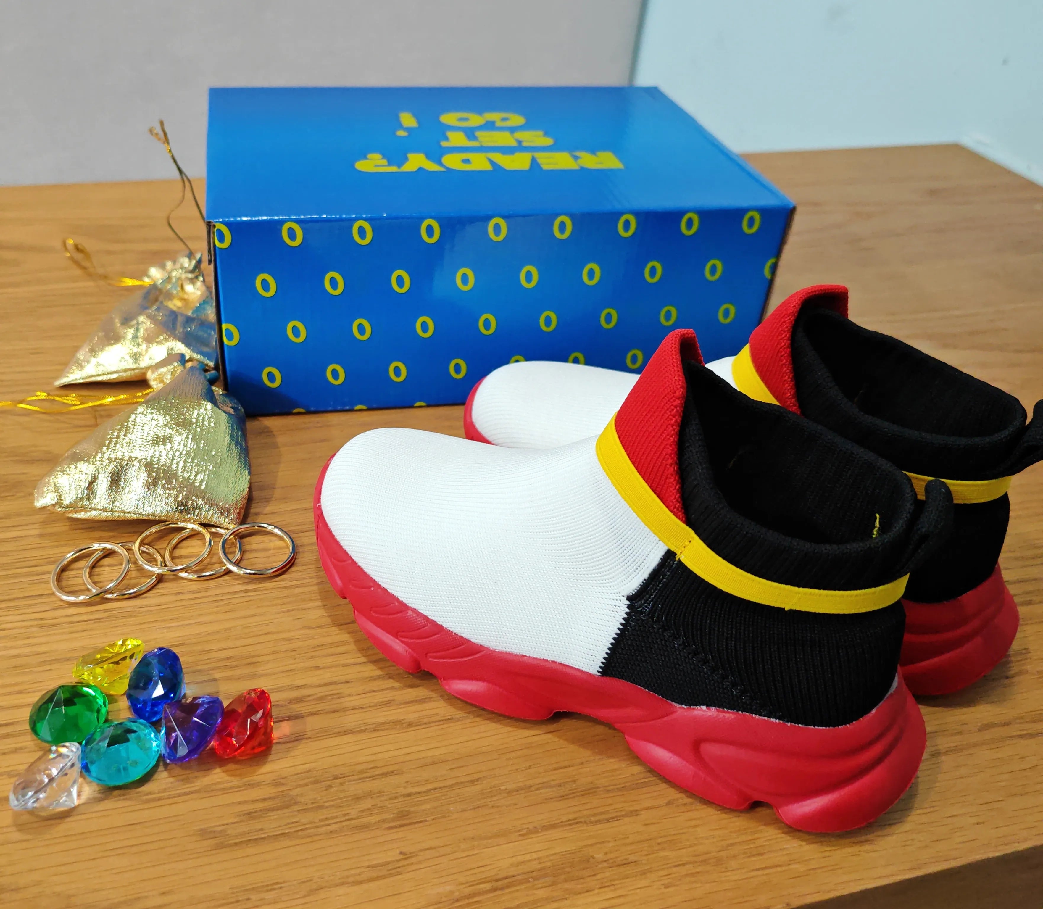 Tenis Shadow Sonic Niños | Zapatillas Rojas | Deportivas | Casual | Ligeras