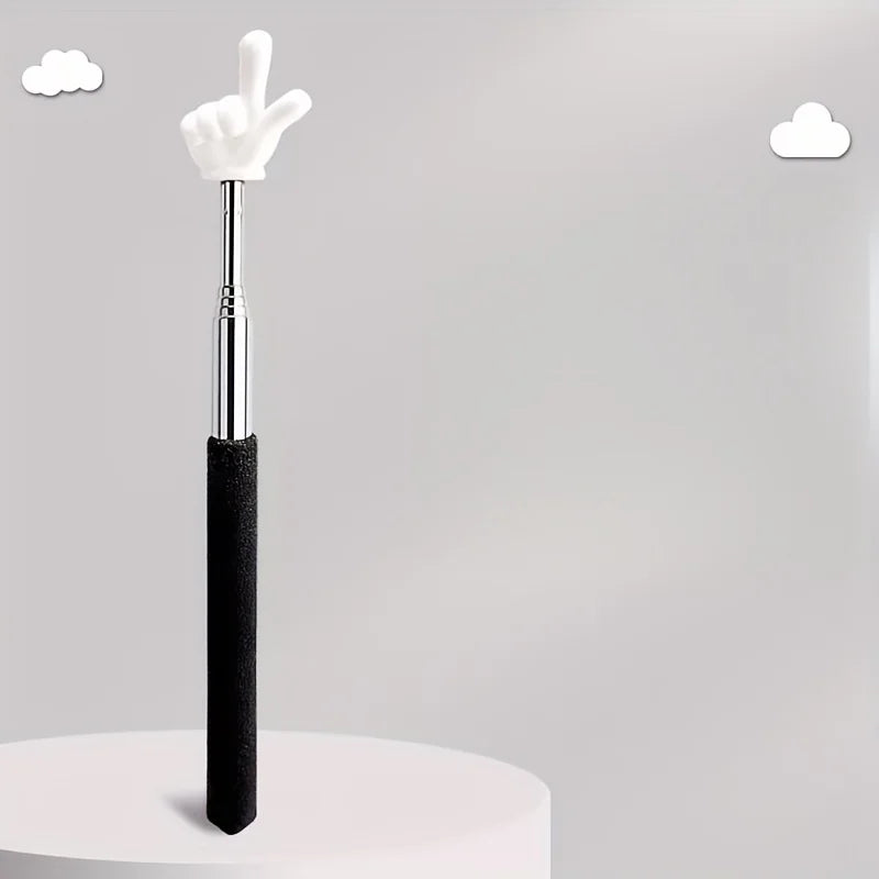 Telescopic reading stick, teaching finger reading stick, a variety of colors to choose from, reading finger