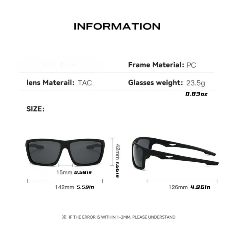 Polarized Sunglasses Men | Outdoor Sport Fishing Cycling UV400 | 1-3 Pack