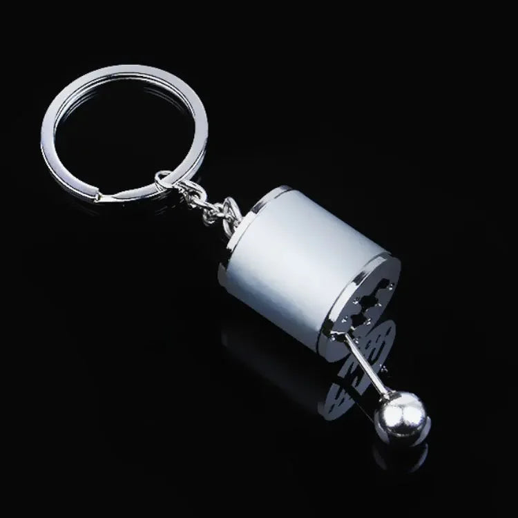 Creative Mini Gear Head Keychain Speed Gearbox Keyring for Car Key Turbo Hub Brake Disc Pendant Shock Absorber Keys Holder Chain