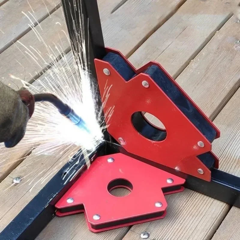 Welding Magnet Hanging Tool 45°/90°/135° Arrow Clamp Magnetic Clamp For Welding Positioner Locator Tools Hardware Accessories