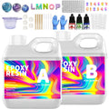 Resina Epoxi Transparente Profesional 500ML | Bajo Olor | Joyería y Mesas de Río ✨
