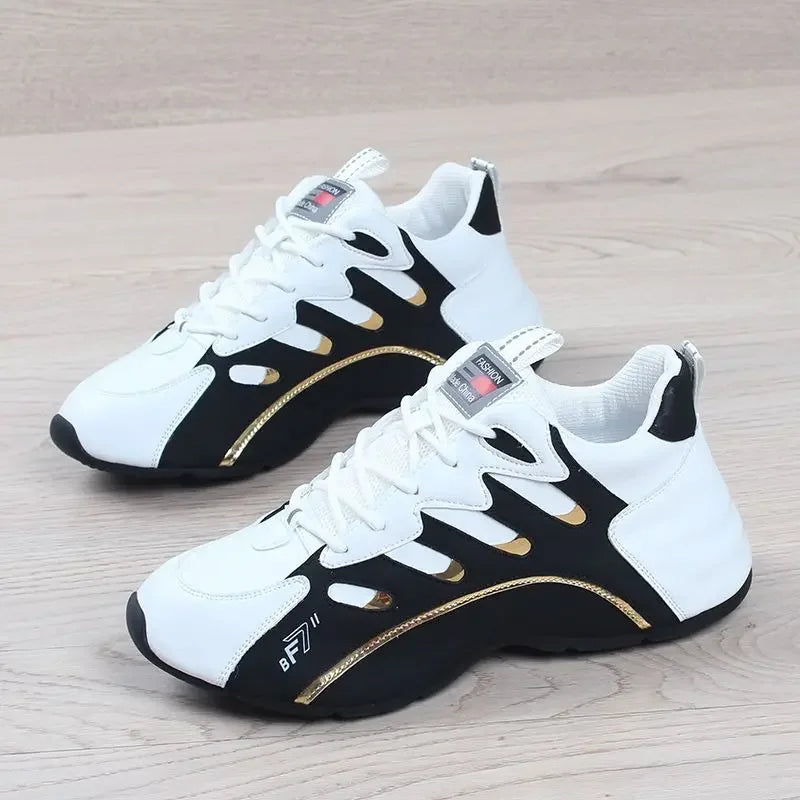 Tenis Cuero Suave | Hombre y Mujer | Casual | Transpirable | Vulcanizado | Ligero | Moda