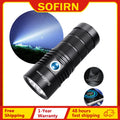Linterna LED Sofirn SP36 Pro 8000lm | Recargable USB-C | 4 LEDs SST40