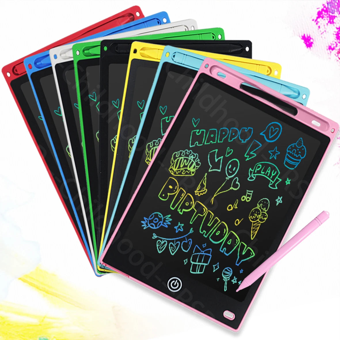 Pizarra Digital LCD 8.5" para Niños | Tableta de Escritura y Dibujo Portatil 🎨 - Firu Total Sales