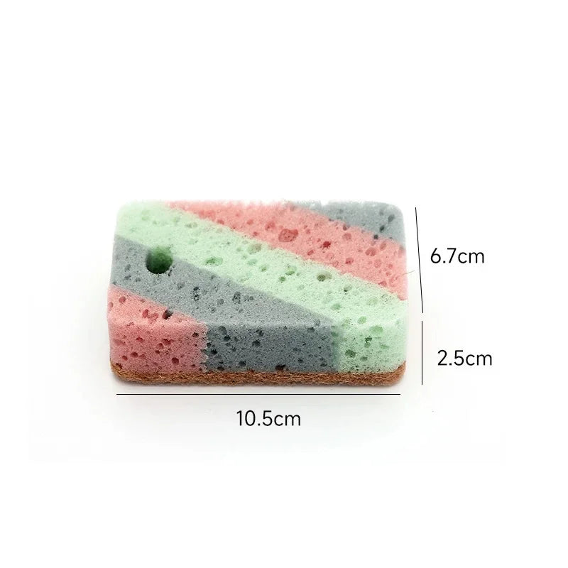 Cleaning Tools 5/10/20 Pieces Dishwashing Sponges Wood Pulp Cotton Colorful Magic Cleaning Sponges Kitchen Cleaning Tools