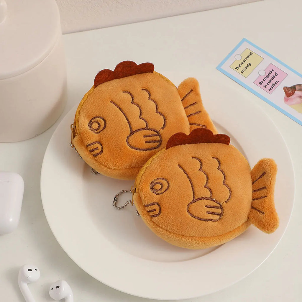 Monedero de Peluche Kawaii | Porta Monedas, Llaves y Auriculares | Regalo para Niños