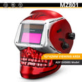 DEKO Skull Solar Auto Darkening Adjustable Range 4/9-13 MIG MMA Electric Welding Mask Helmet Welding Lens for Welding Machine