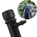 50Pcs Adjustable Spray Dripper 360 Degree Irrigation Dripper Sprinkler with Stake Plant Irrigation System Gardening Supplies