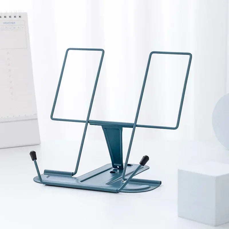 Simple metal reading stand, foldable reading stand, portable reading bookshelf, music stand