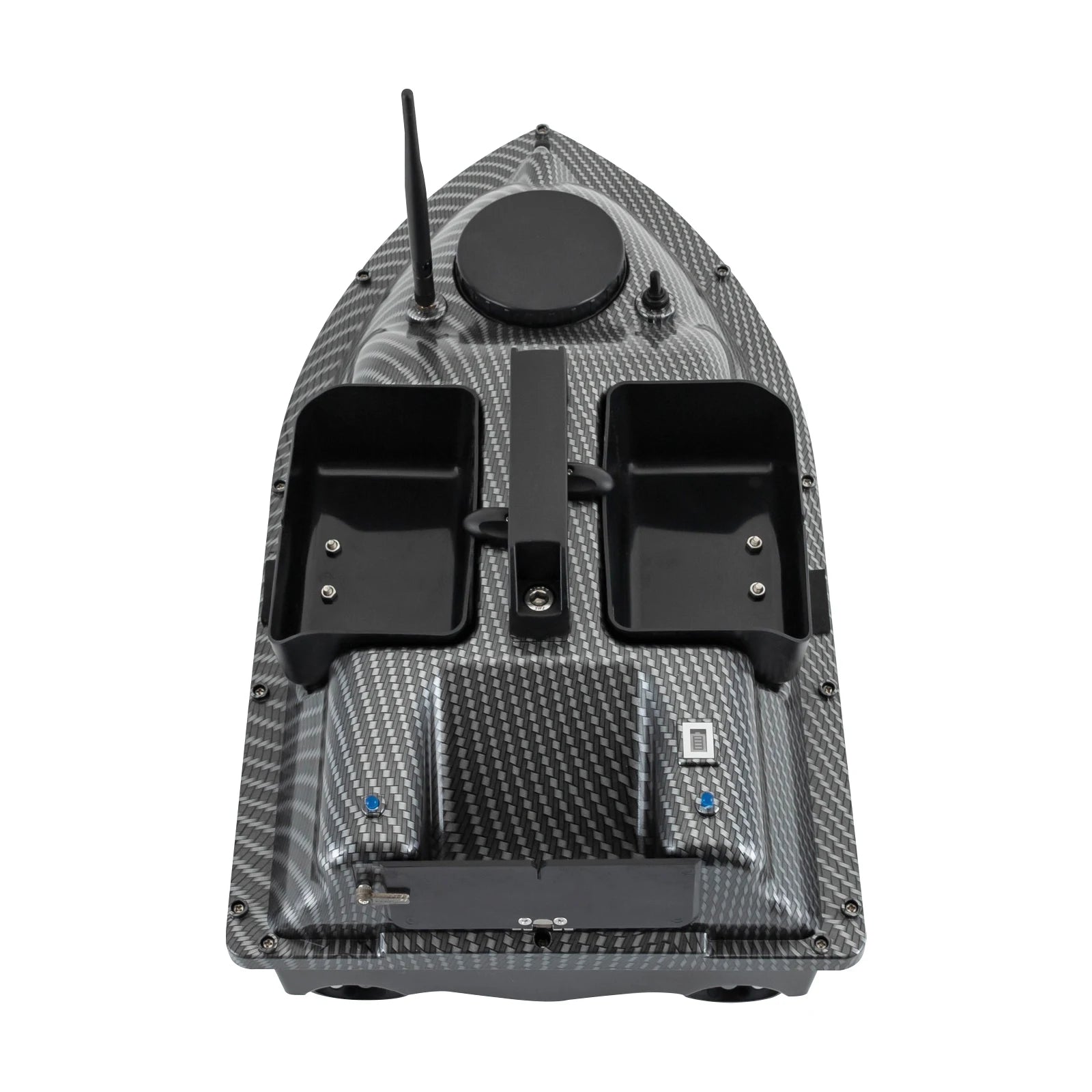 Rechargeable GPS Fishing Bait Boat with 2 Batteries 16 Positioning Points 2kg Load Bait Boat