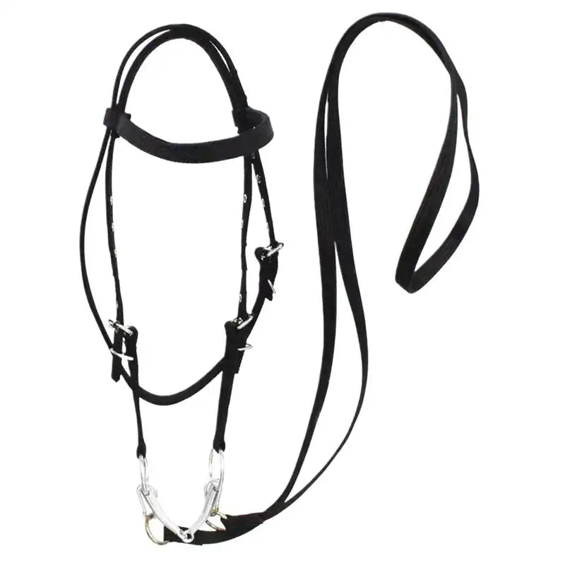 Halter Ajustable para Caballo con 3 Hebillas | Cabezada y Cuerda de Guía 🐎