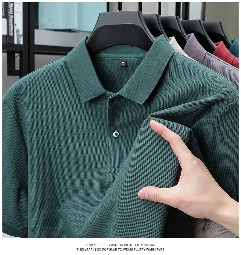 Polo 100% Algodón para Hombre | 19 Colores | Golf y Deporte | Acabado Sedoso 👔
