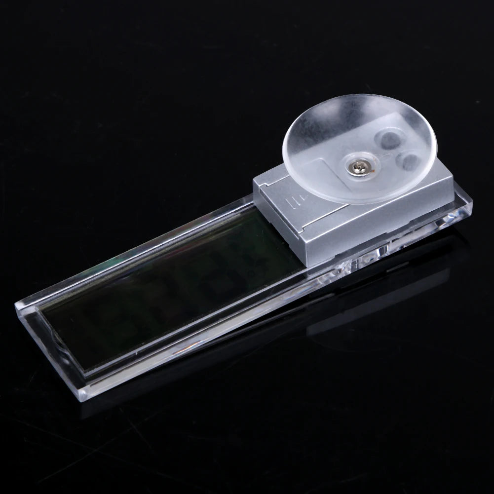 LCD Thermometer Osculum Type Car Thermometer Celsius Fahrenheit Vehicle-mounted Convenient for House Factories Auto