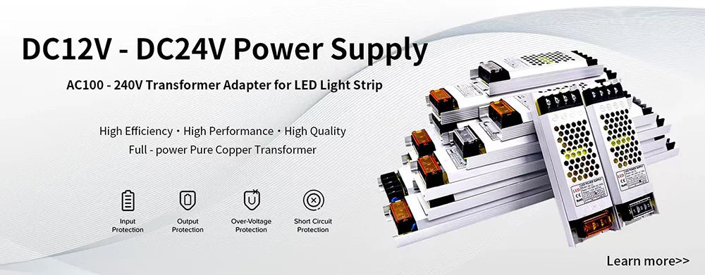 Tira LED SK6812 RGBW/RGBWW DC12V | Direccionable | 30/60/144 LEDs/m | IP30/65/67 | PCB Negro/Blanco | 1-5m - Firu Total Sales
