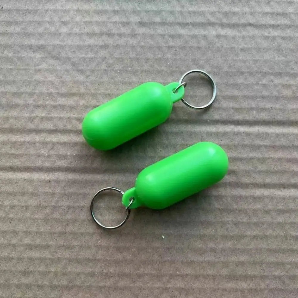 New Plastic Boat Kayak Floating Keyring 7 Colors Replacement Marine Sailing Boat Float Keychain Boat Accessory Floating Keychain