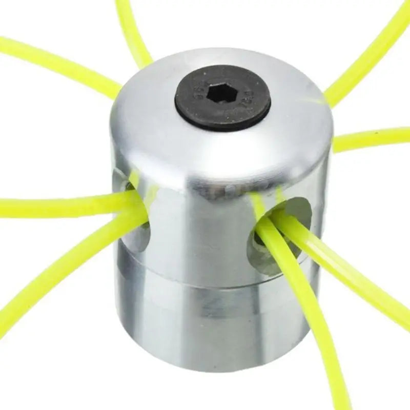 Aluminum Grass Trimmer Head With 4Lines Brush Cutter Head Lawn Mower Accessories Cutting Line Head for Strimmer Replacement Tool