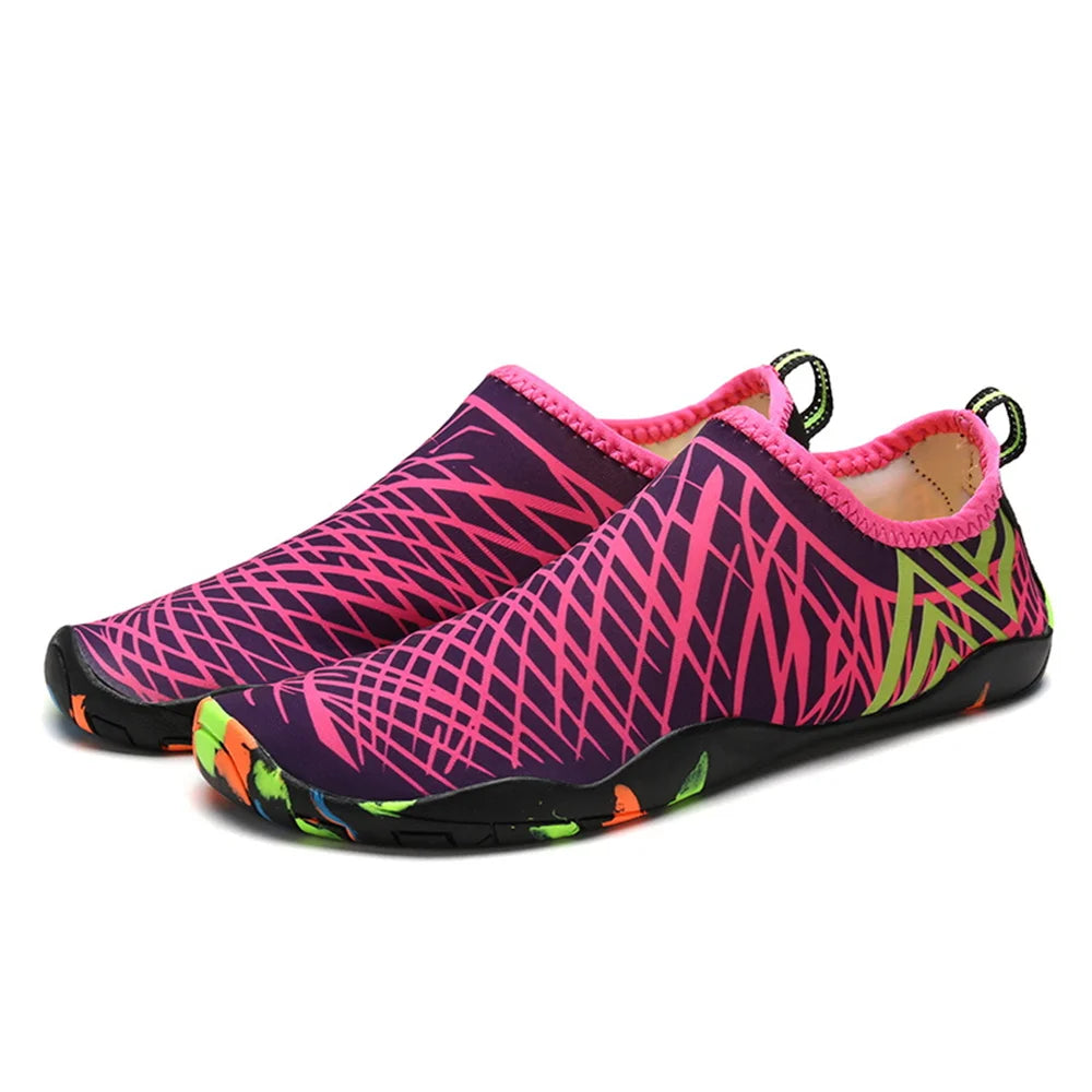 Quick-Drying Summer Water Shoes Unisex Seaside Beach Sock Barefoot Sneakers Men Swimming Upstream Sports Diving Aqua Shoes Women